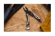 MULTITOOL LEATHERMAN SKELETOOL BLACK SILVER LIMITED VERSION BOX