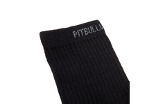 Skarpetki Pit Bull High Ankle grube (3-pak) - Czarne/Szare/Grafitowe