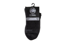 Skarpetki Pit Bull High Ankle grube (3-pak) - Grafitowe