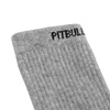 Skarpetki Pit Bull High Ankle cienkie (3-pak) - Czarne/Białe/Szare
