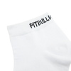 Skarpetki Pit Bull Low Ankle cienkie (3-pak) - Białe