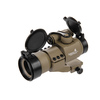 Kolimator Lancer Tactical Red and Green Dot Sight - Tan