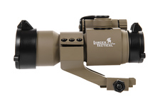 Kolimator Lancer Tactical Red and Green Dot Sight - Tan