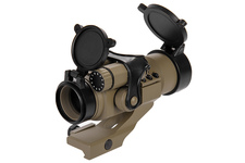 Kolimator Lancer Tactical Red and Green Dot Sight - Tan