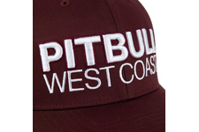 Czapka Pit Bull Full Cap Classic TNT'20 - Bordowa