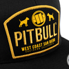 Czapka Pit Bull Snapback Flat Mesh Dogs'20 - Czarna