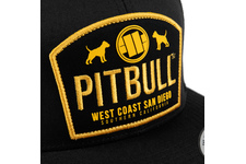 Czapka Pit Bull Snapback Flat Mesh Dogs'20 - Czarna