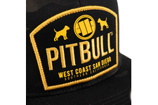 Czapka Pit Bull Snapback Flat Mesh Dogs'20 - Black Camo