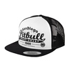 Czapka Pit Bull Snapback Flat Mesh Script'20 - Biała/Czarna