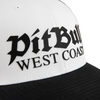 Czapka Pit Bull Full Cap Classic Mesh Old Logo'20 - Biała/Czarna