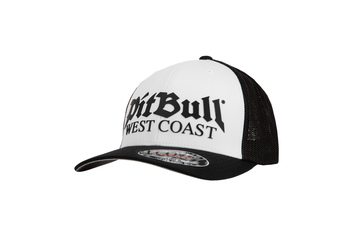 Czapka Pit Bull Full Cap Classic Mesh Old Logo'20 - Biała/Czarna