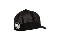 Czapka Pit Bull Full Cap Classic Mesh Old Logo'20 - Biała/Czarna