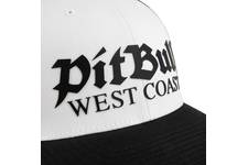 Czapka Pit Bull Full Cap Classic Mesh Old Logo'20 - Biała/Czarna