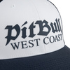 Czapka Pit Bull Full Cap Classic Mesh Old Logo'20 - Biała/Granatowa