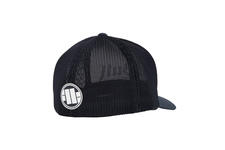 Czapka Pit Bull Full Cap Classic Mesh Old Logo'20 - Biała/Granatowa