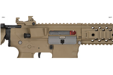 Karabin ASG Lancer Tactical LT-12 GEN2 M4 RIS EVO combo Tan