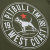 Koszulka Pit Bull Calidog - Oliwkowa