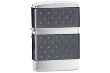 Zapalniczka ZIPPO Black Zip Guard, Brushed Chrome