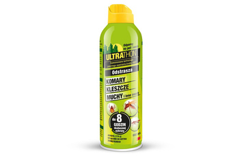 Repelent Środek na komary kleszcze, Ultrathon Spray 170g 25% DEET