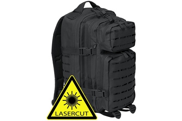 Plecak BRANDIT US Cooper Lasercut Medium Black 25L