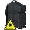 Plecak BRANDIT US Cooper Lasercut Medium Black 25L