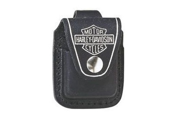 Etui skórzane ZIPPO Harley Davidson, czarne