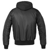 Kurtka BRANDIT MA1 z kapturem Black-Black