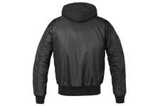 Kurtka BRANDIT MA1 z kapturem Black-Black