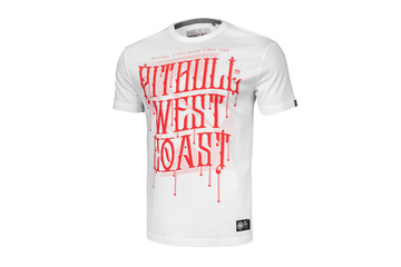Koszulka Pit Bull On Lines - Biała