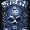 Koszulka Pit Bull Skull Wings - Czarna