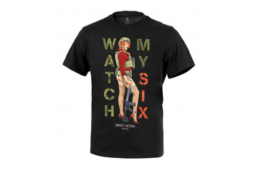 t-shirt Diect Action Watch My Six - Czarny