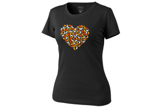 koszulka Damska Helikon-Tex Chameleon Heart Czarna
