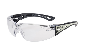 OKULARY BOLLE RUSH+ CLEAR PLATINIUM COATING PC KN