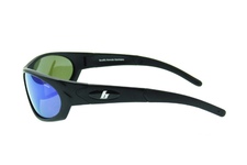OKULARY BRENDA 8169 BLK MAT BLUE REVO Z POLARYZACJĄ