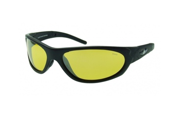 OKULARY BRENDA 8169 BLK MAT YELLOW Z POLARYZACJĄ