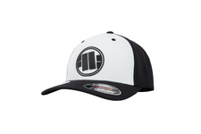 Czapka Pit Bull Full Cap Classic Mesh New Logo'20 - Biała/Czarna