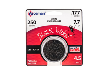 ŚRUT CROSMAN BLACK WIDOW 4,5 MM 250 SZT