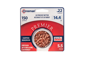ŚRUT CROSMAN COPPER MAGNUM DOMED 5,5 MM 150 SZT