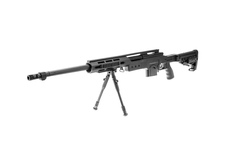 Karabin snajperski ASG Swiss Arms SAS 12 Black Spring z bipodem