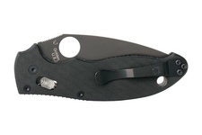 Nóż Spyderco C101GPBBK2 Manix 2 Plainedge Black G10