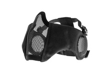 MASKA ASG LOWER HALF METAL FRONT CHEEK PADS AND EAR PROTECTION BLACK