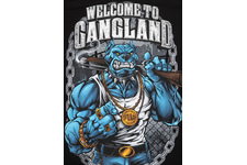 Bluza z kapturem Pit Bull Welcome To Gangland - Czarna