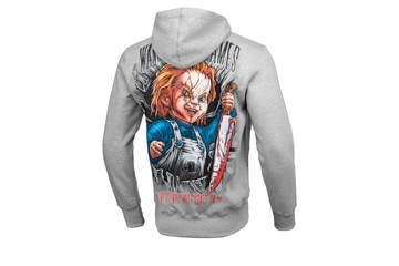 Bluza z kapturem Pit Bull Chucky - Szara