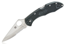 Nóż Spyderco C11PSGRE Delica Combo Green FRN