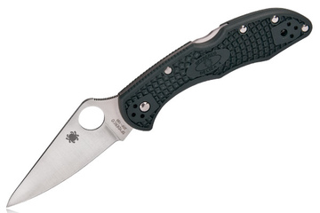 Nóż Spyderco C11PGRE Delica Plainedge Green FRN