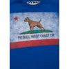 Bluza Pit Bull Vintage Flag - Niebieska