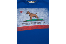 Bluza Pit Bull Vintage Flag - Niebieska