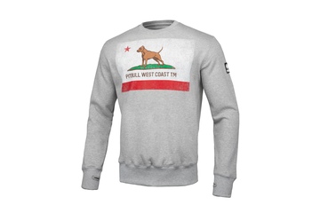 Bluza Pit Bull Vintage Flag - Szara