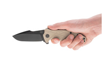NÓŻ AMARE COLOSO FOLDER PVD COYOTE