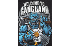 Bluza z kapturem Pit Bull Welcome To Gangland - Grafitowa